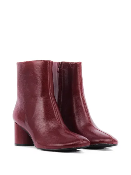 Kožne gležnjače Pretty Loafers crvena