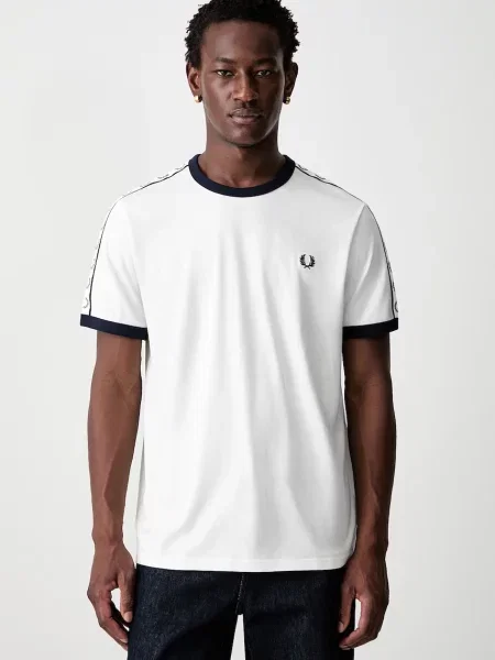 Tricou Fred Perry alb