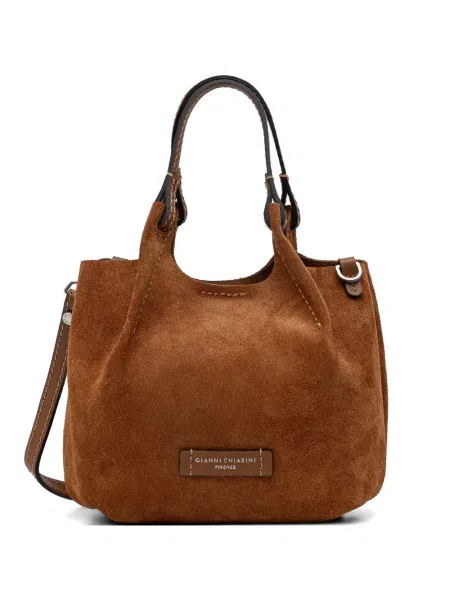 Top Gianni Chiarini din piele de căprioară maro