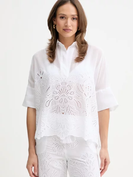 Majica Ermanno Firenze bela