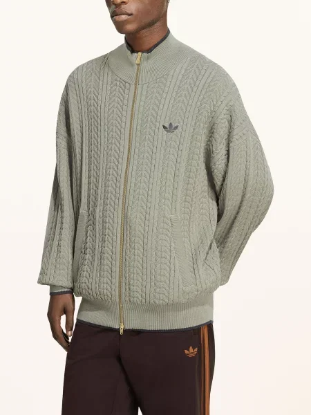 ADIDAS ORIGINALS Kardigan Firebird khaki zelený