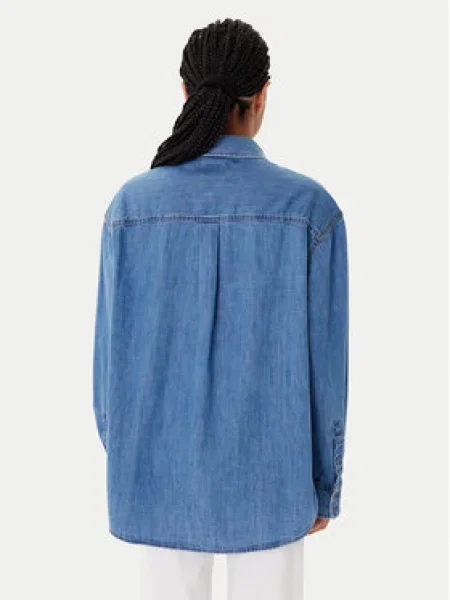 Blúz Tommy Jeans kék