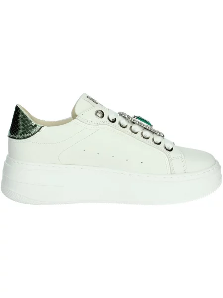 Pantofi Keys alb