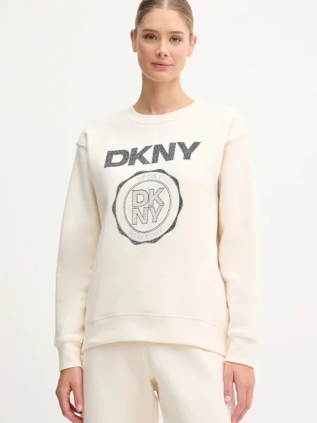 Суитчър Dkny с принт бежово