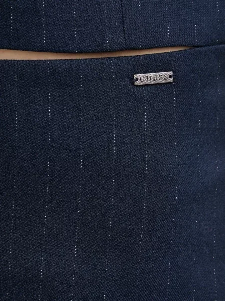 Міні-спідниця Guess ZANITA mini пряма синій