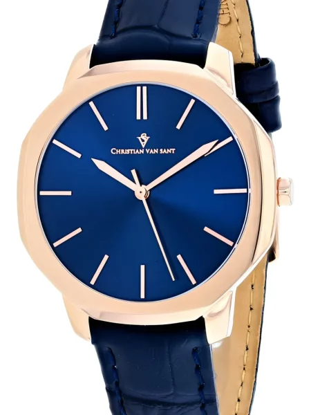 Ceas Christian Van Sant albastru