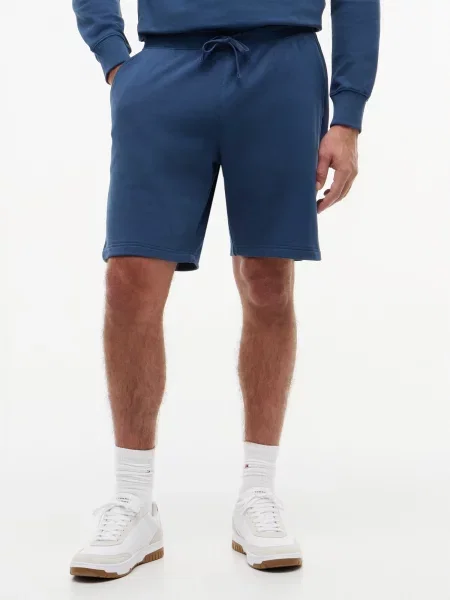 TOMMY HILFIGER Nohavice ESSENTIAL tmavomodrá modrá