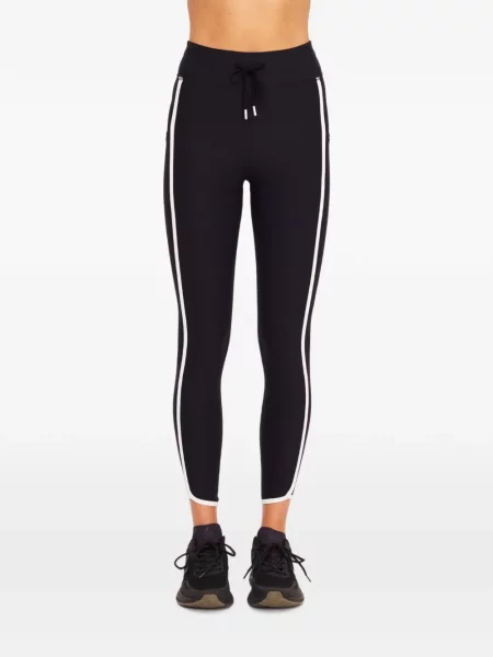 Leggings The Upside cu dungi negru
