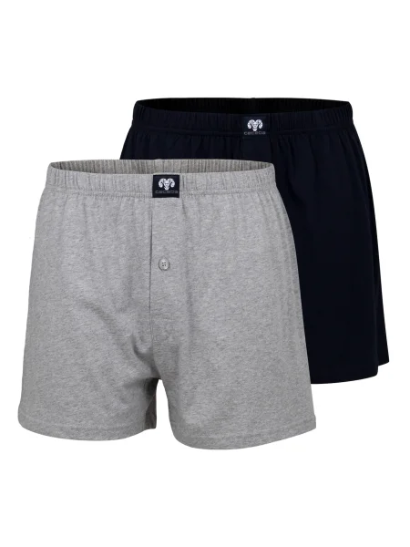 CECEBA Boxeralsók tengerészkék / melír szürke