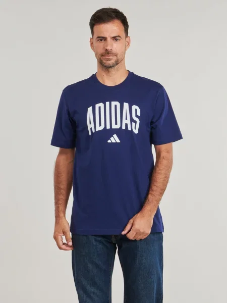 Adidas T-shirt Collegiate Lineage Graphic plava