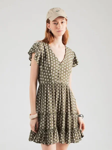 ONLY Rochie ONLClaudette crem kaki