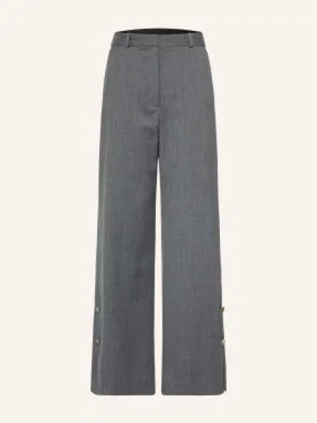 Claudie Pierlot Spodnie Typu Marlena grau szare