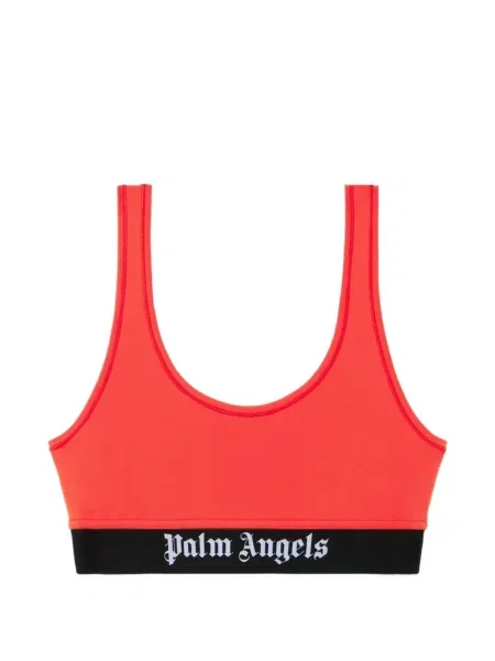 Сутиен Palm Angels с автограф червено