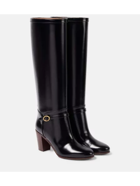 Botine Valentino Garavani din piele negru