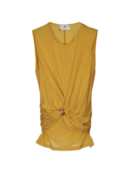 Top Elisabetta Franchi galben