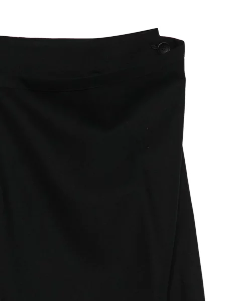 Fustă Issey Miyake cu talie înaltă negru