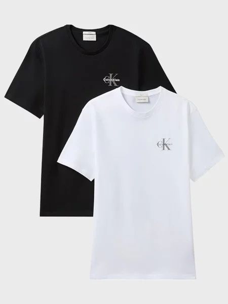 Класична футболка Calvin Klein Jeans чорна