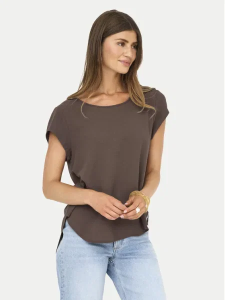 ONLY Bluză Vic maro