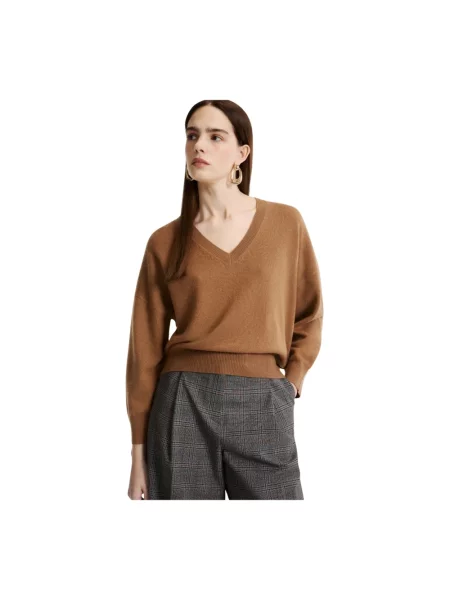 Sweter Marella brązowy
