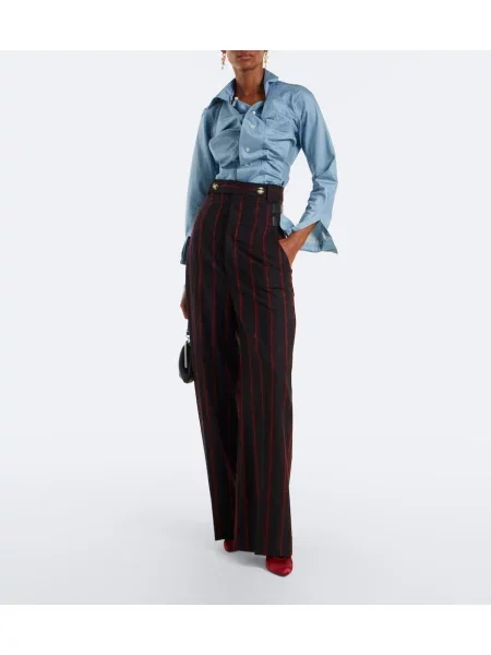 Srajca Vivienne Westwood poplin modra