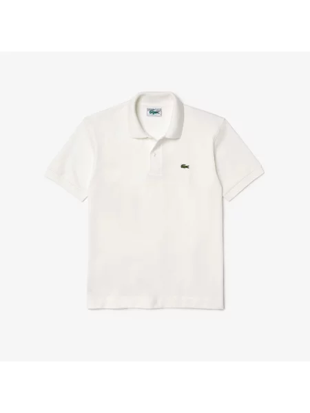 Поло Lacoste белое