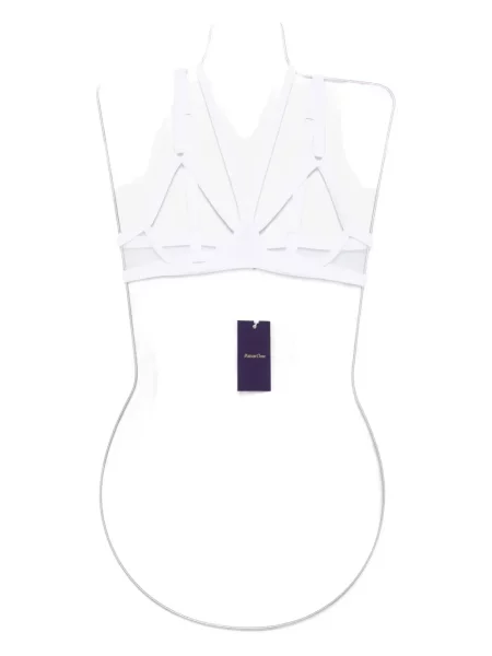 Sutien Maison Close alb