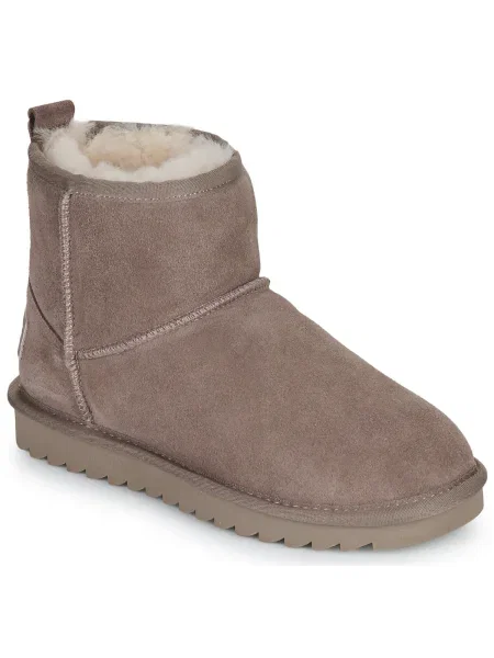 Botine Colors Of California din piele de oaie bej