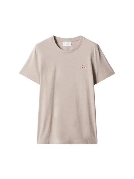 Koszulka Maison Kitsune beżowa