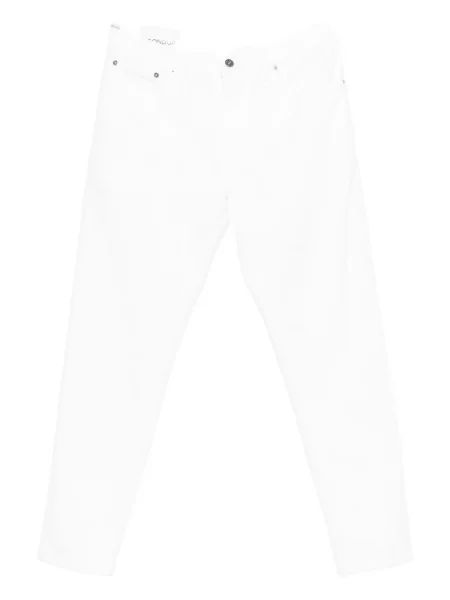 Blugi Dondup cu 5 buzunare alb