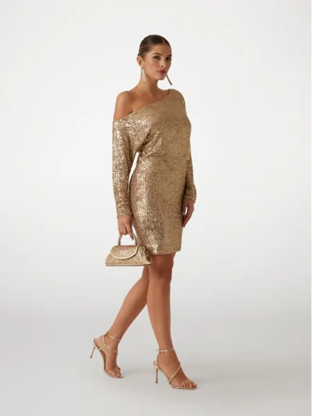 Marciano Guess Rochie cocktail auriu