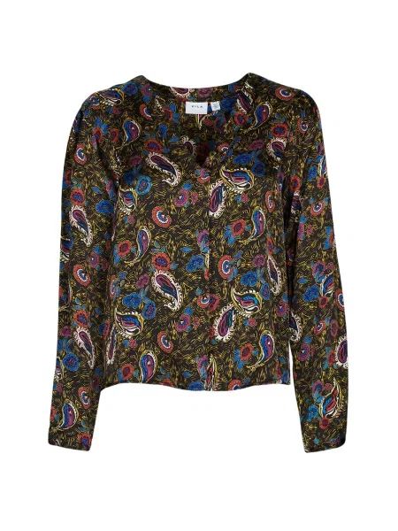 Top Vila z V-izrezom