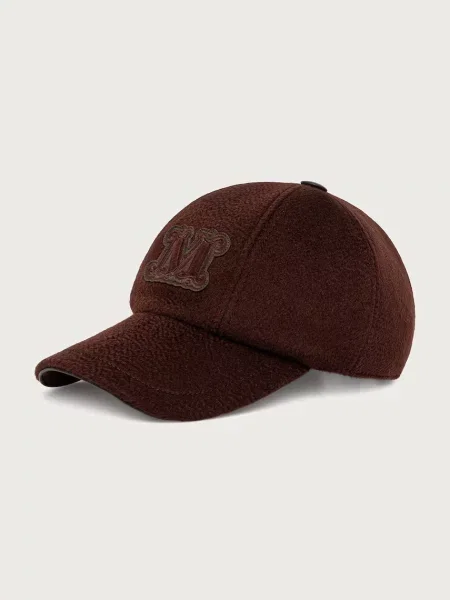 Max Mara șapcă de baseball de cașmir pentru femei