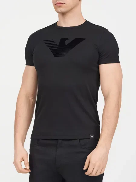 Футболка Emporio Armani чорна