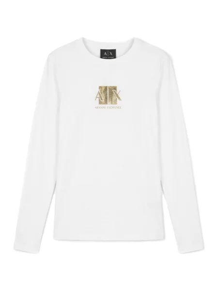 Tricou Armani Exchange alb
