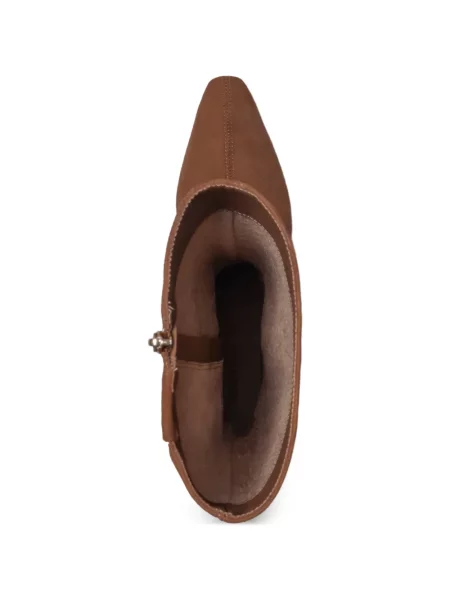Botine Bernardo din piele de căprioară maro