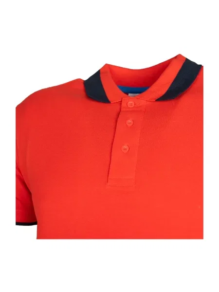 Koszulka polo Invicta czerwona