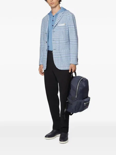 Hanorac cu glugă Kiton albastru