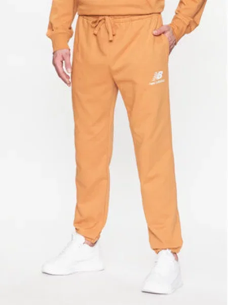 New Balance Teplákové kalhoty žlutá