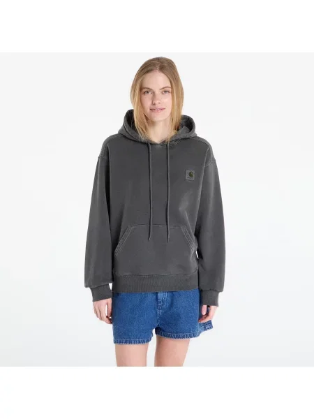 Hanorac cu glugă Carhartt Wip cu glugă negru