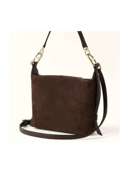 Crossbody kabelka Furla hnedá
