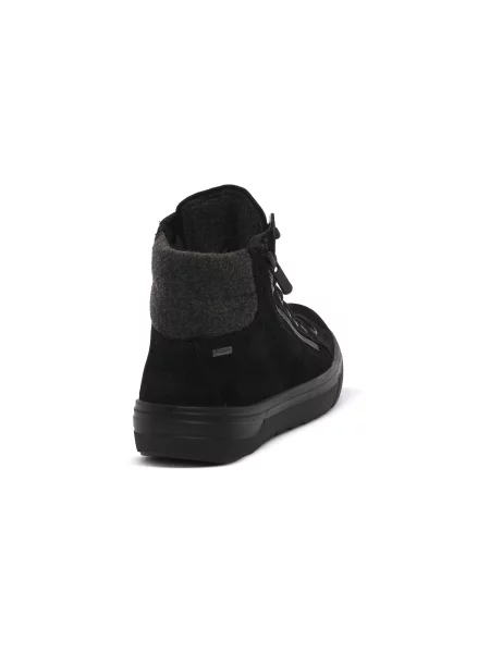Pantofi Legero din velur negru