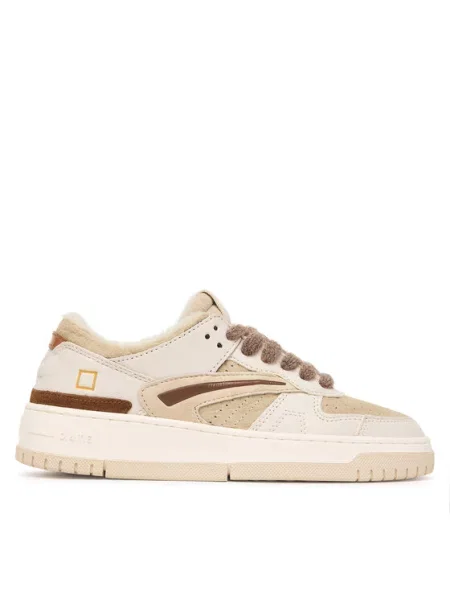 D.A.T.E. Sneakers Torneo bej