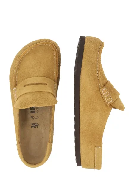 BIRKENSTOCK Mokasíny Naples svetlohnedá