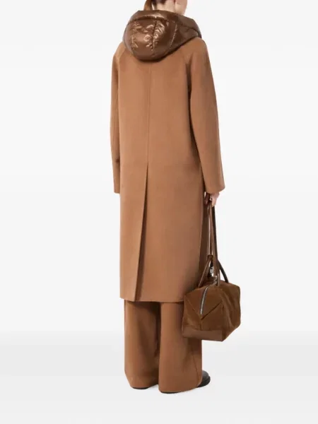 Pantaloni 's Max Mara alergare cu autograf cu cordon maro
