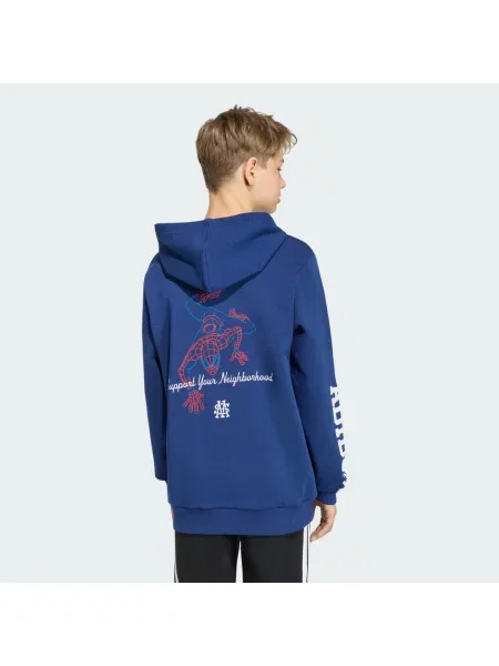 MIKINA S KAPUCÍ ADIDAS MARVEL SPIDER-MAN bílá