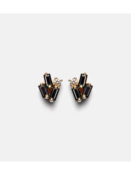 Uhani Suzanne Kalan črna