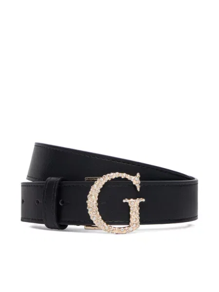 Pasek Guess czarny