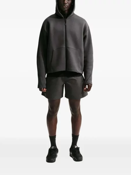 Hanorac cu glugă Nike gri