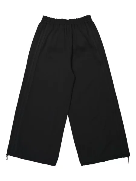 Plačiakojis kelnės Vetements juoda