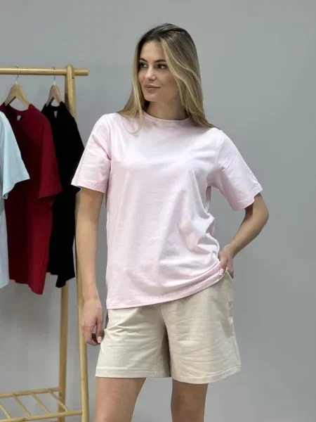 Футболка Umon бавовна/еластан рожевий